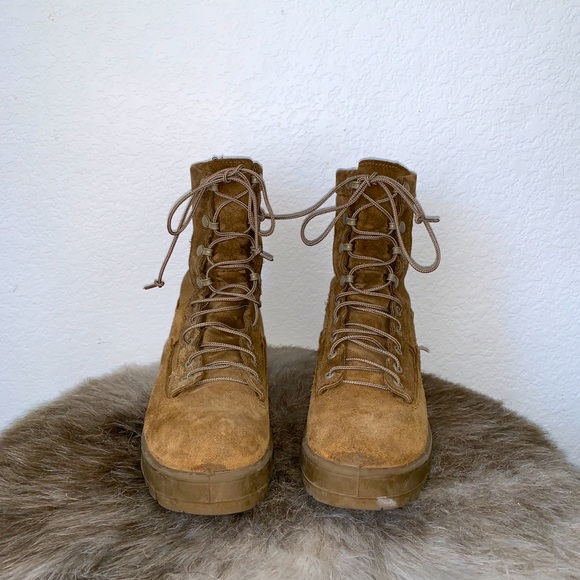 ALTAMA Cold Weather Army Combat BOOTS Mens Size 5R Coyote Brown - Picture 3 of 11